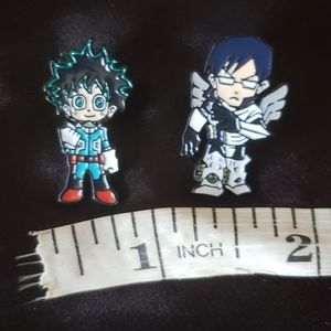 SOLD 🛑Deku & Tenya Ida pin set MHA